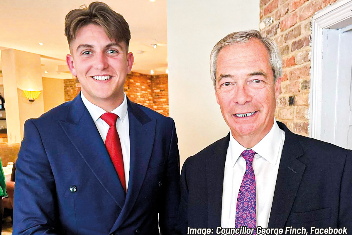 George Finch Nigel Farage