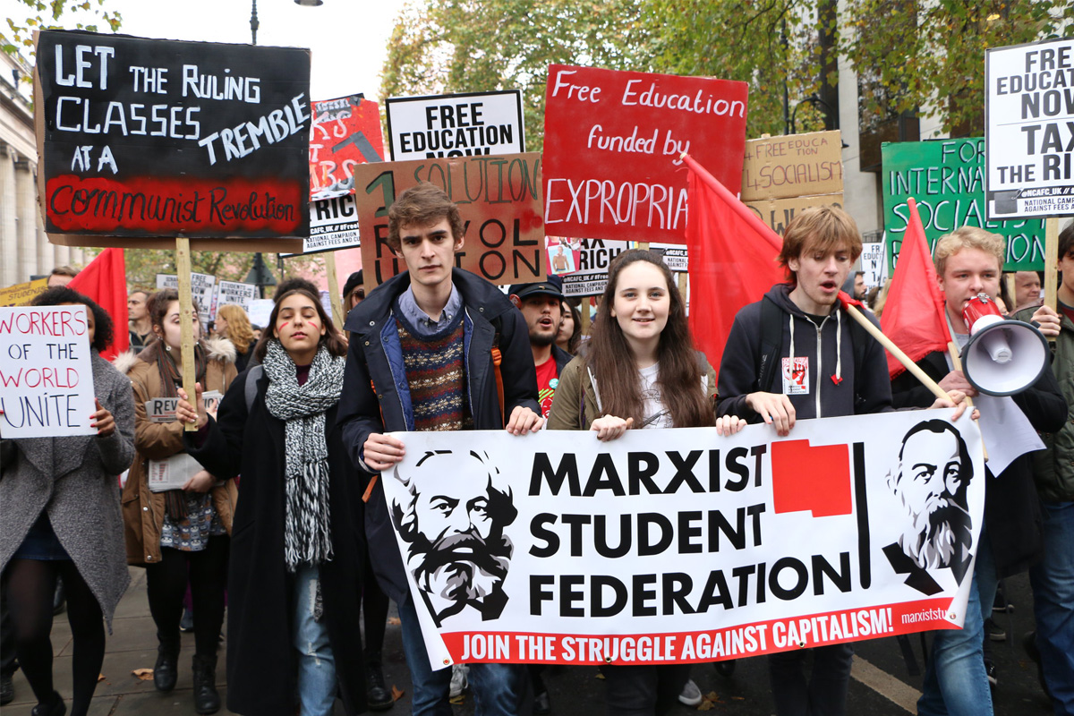 Free education demonstration 2017