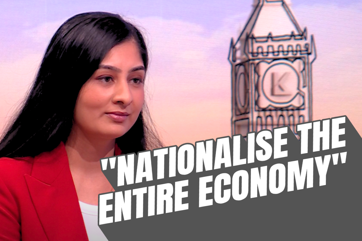 Sultana Nationalise the entire economy