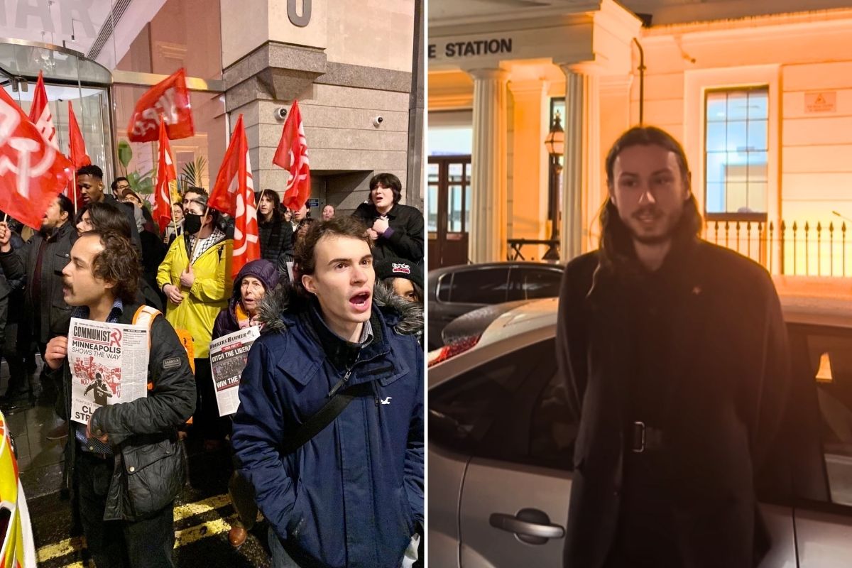 Communist student Jamie Bradshaw