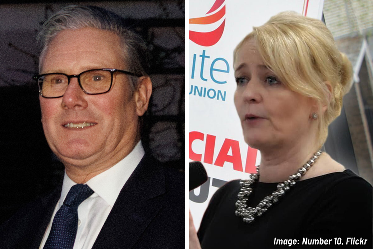 Where is the trade union opposition to Starmer?