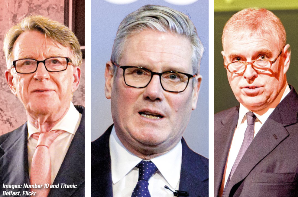 Mandelson Starmer Andrew