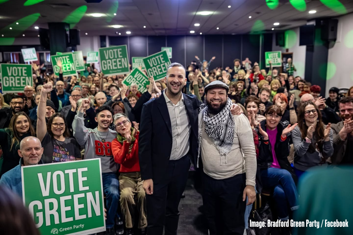 Greens attract crowds of hundreds in West Yorkshire