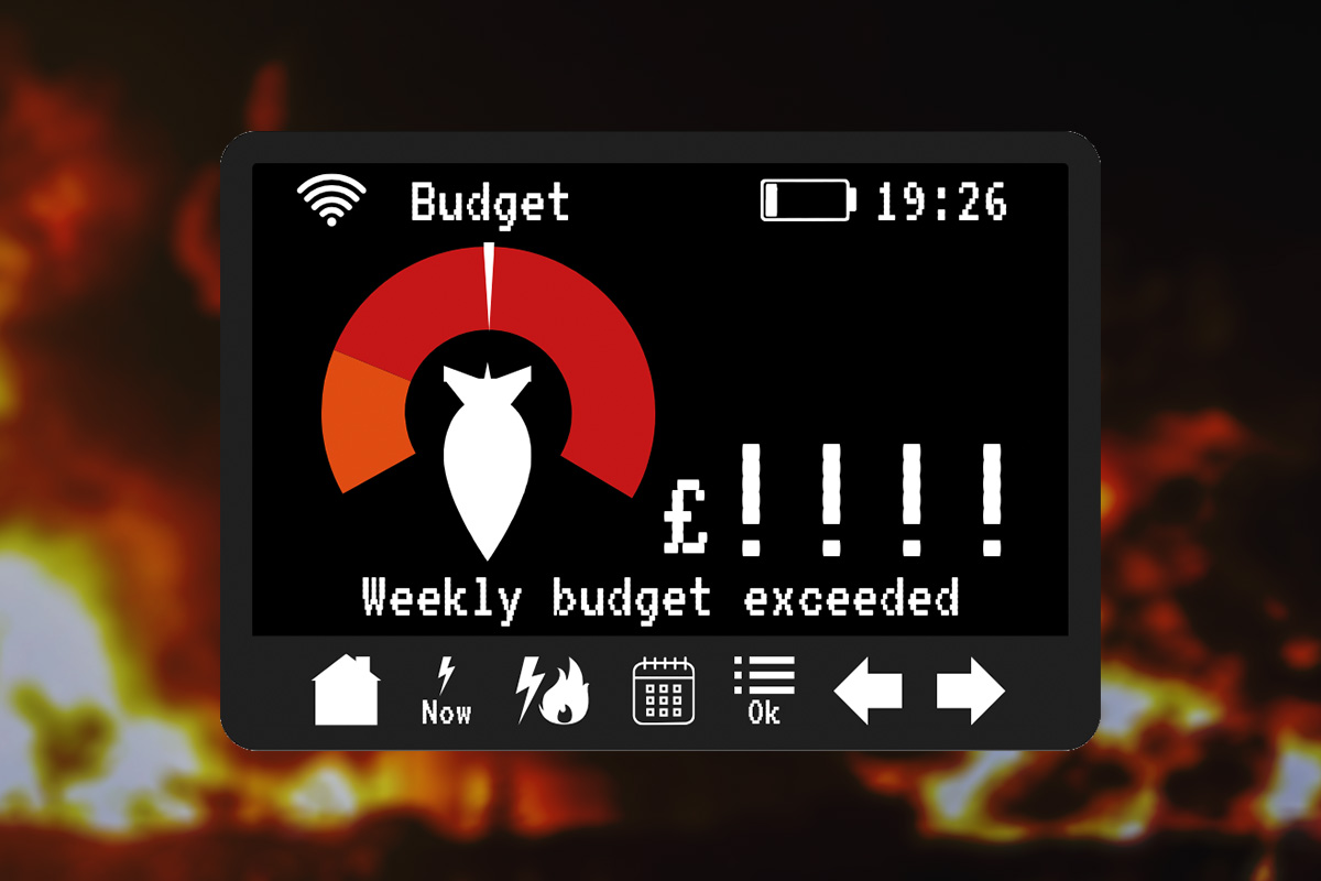 Gas Meter Screen Explosion