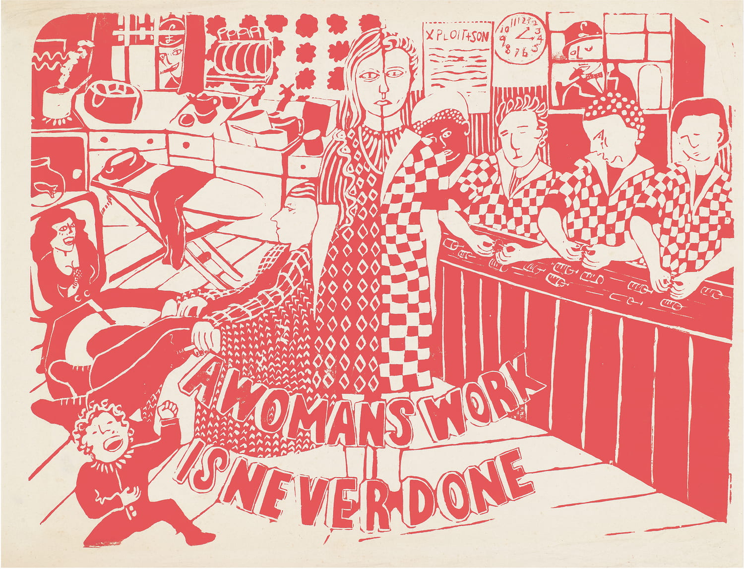 Woman's work is never done