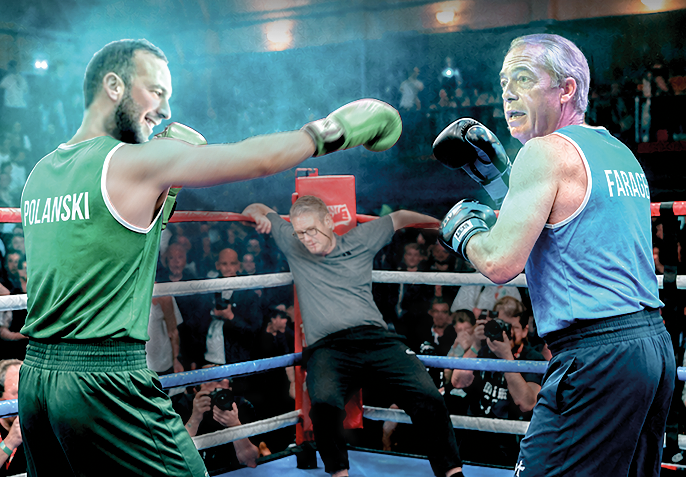 Farage vs. Polanski - Starmer on the ropes FLAT