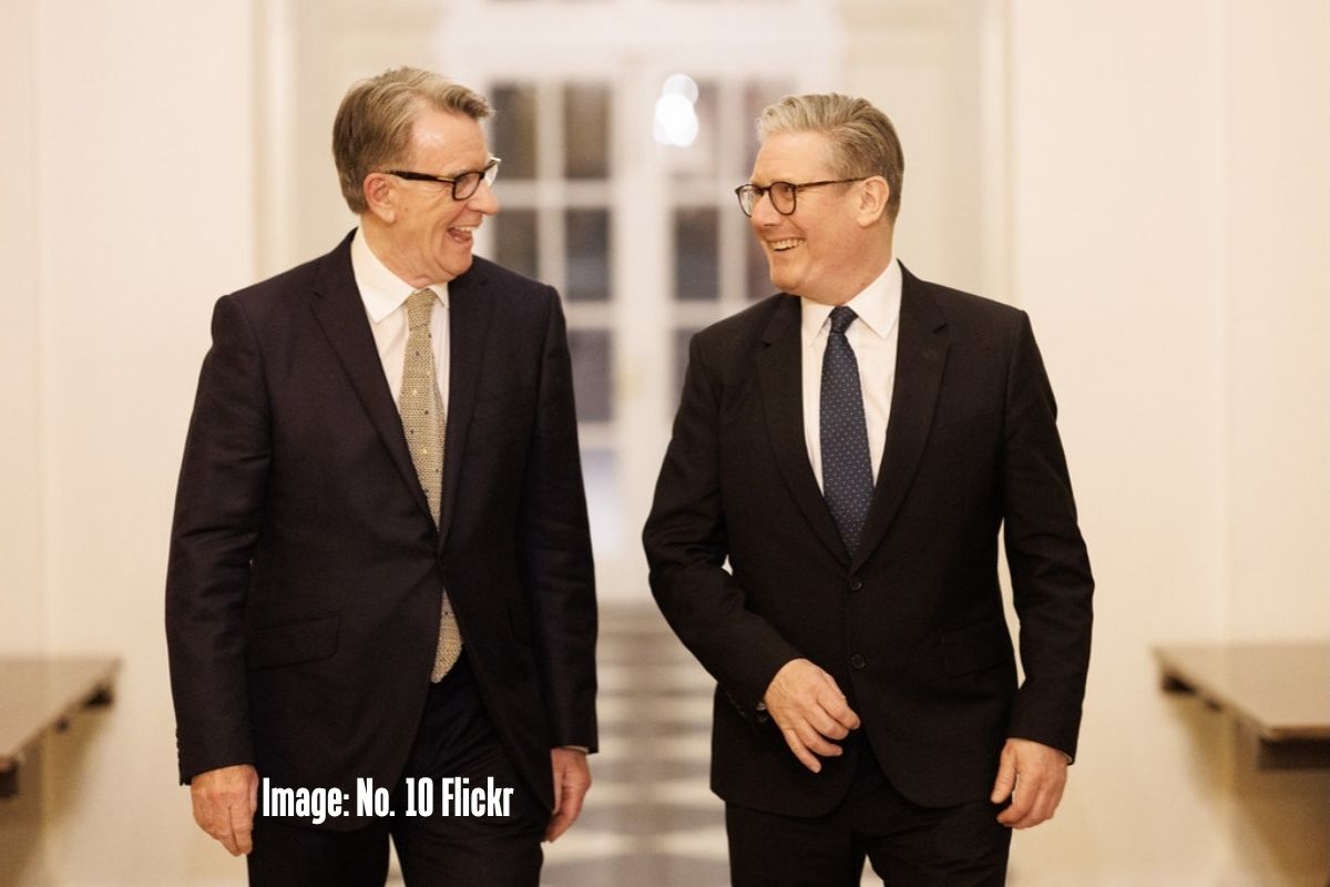 Smug Starmer with Lord Peter Mandelson