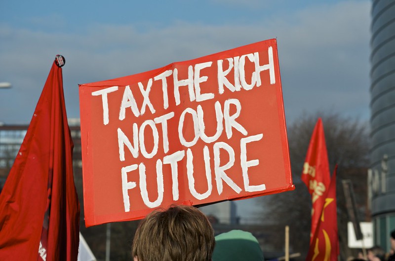 Tax the rich Image Plashing Vole Flickr