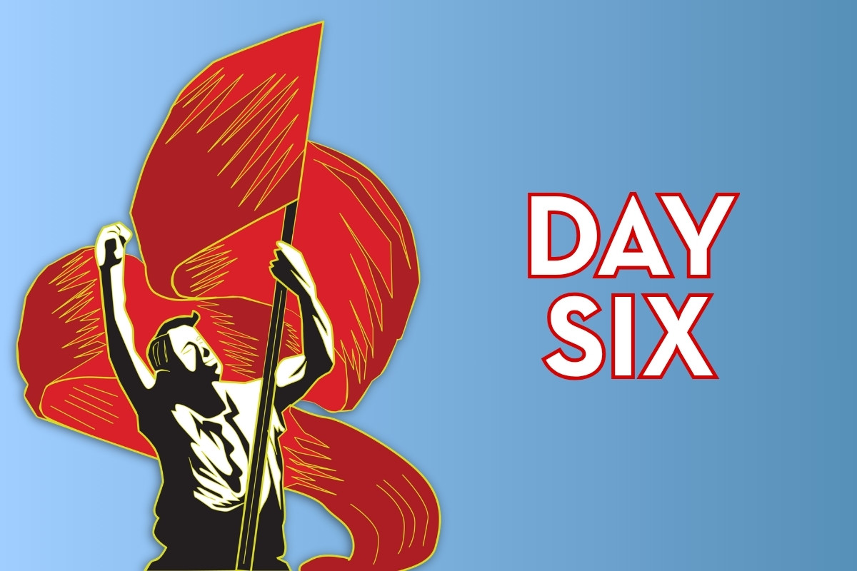 9 May – Day six of the General Strike