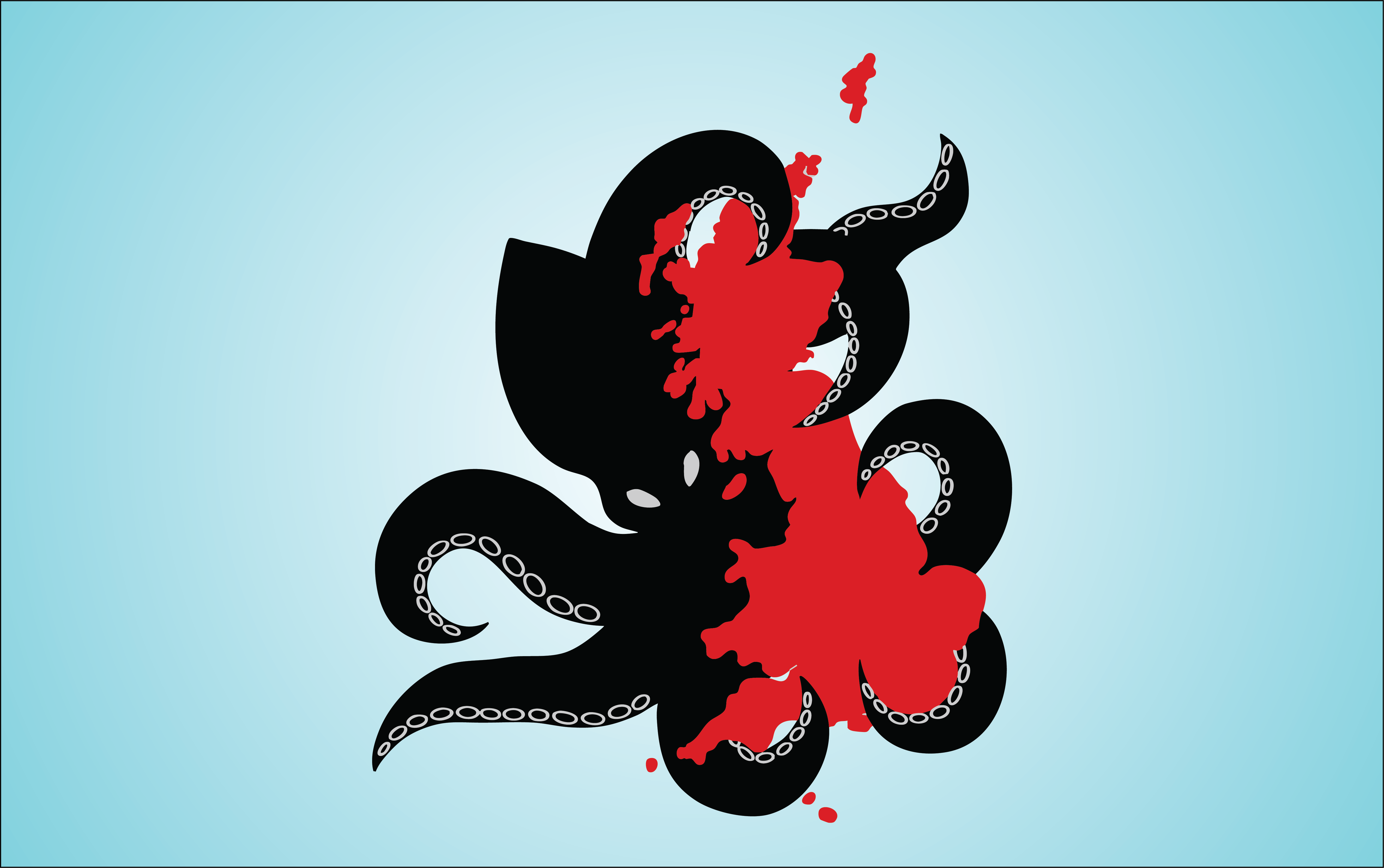 Octopus strangling britain