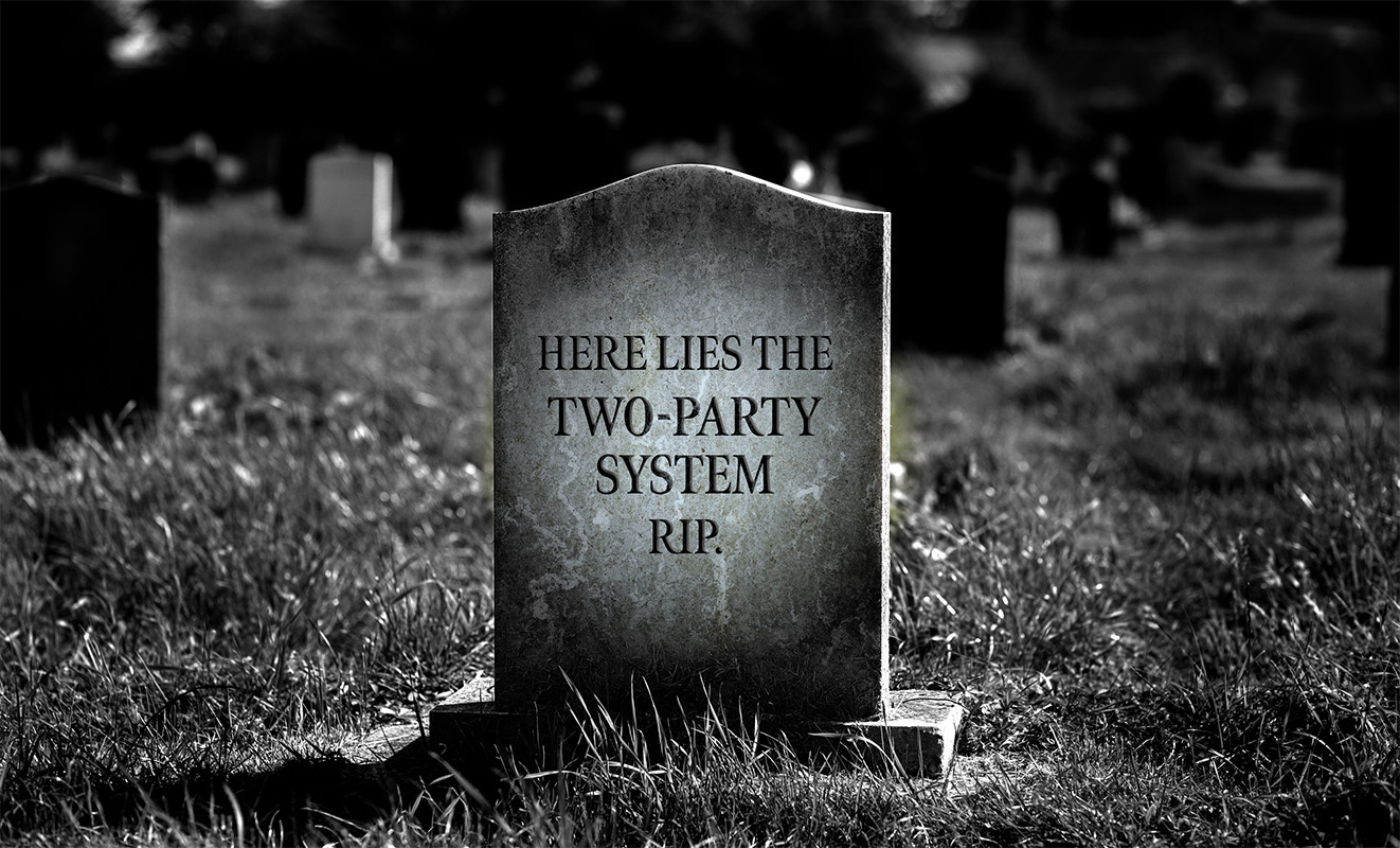 issue 47 editorial may elections gravestone two party system
