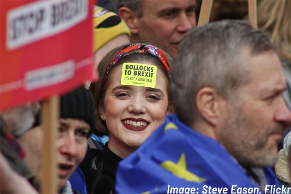 Bollocks to Brexit protest