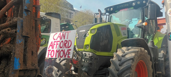 Fuel protest dublin