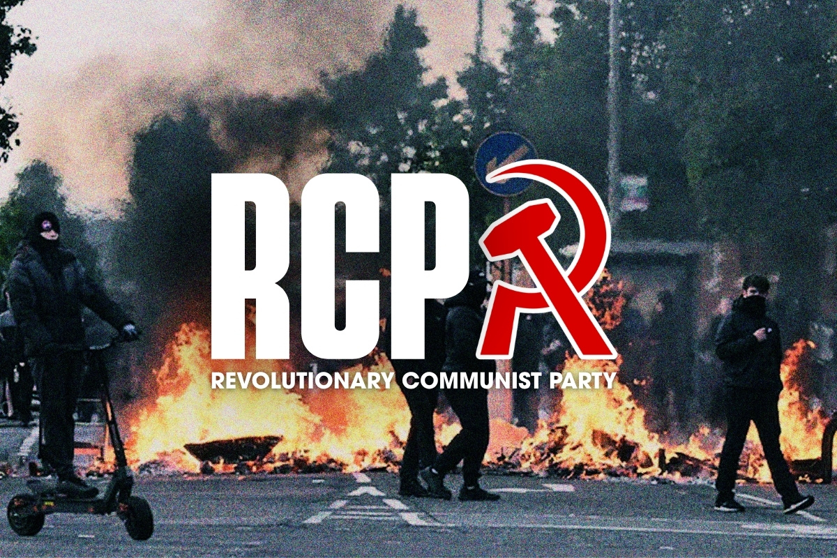 RCP statement: Smash the right! Down with all the racists, warmongers, and billionaires!
