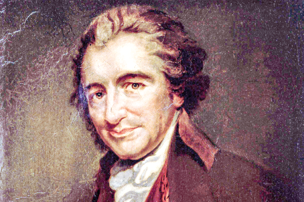 The rebellious and immortal Thomas Paine