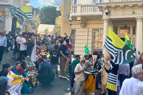 Solidarity protests rally behind ‘Azad’ Kashmir: “Action Committee, move forward!”