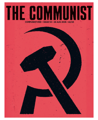 Issue 54 of The Communist back page