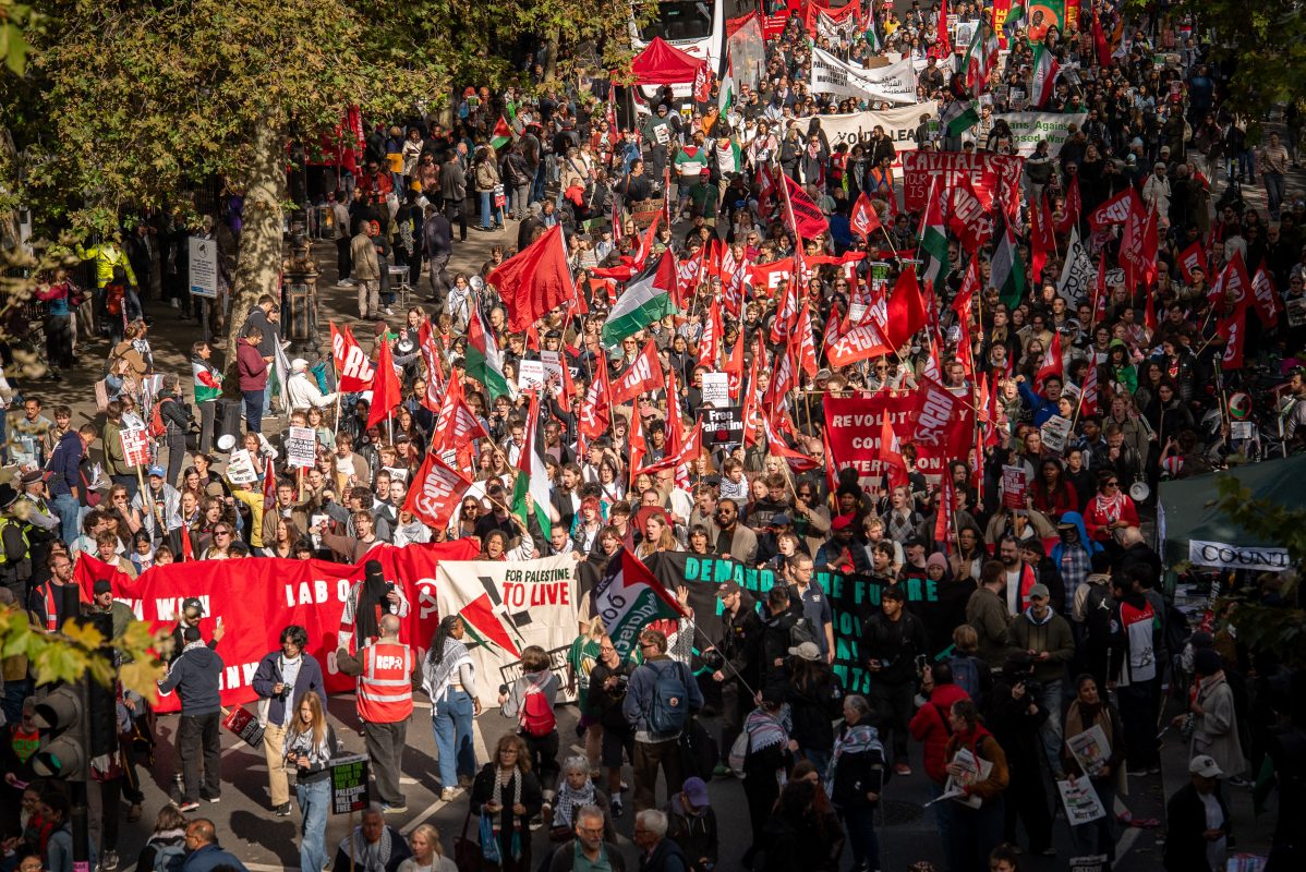 700 communists defy state repression to say: For Palestine to live, imperialism must die!